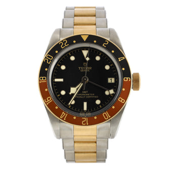 Tudor Heritage Black Bay GMT Automatic Watch Stainless Steel and Yellow Gold 41