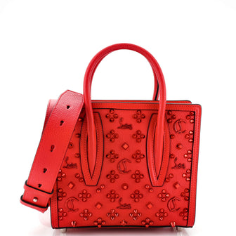 Christian Louboutin Paloma Tote Embellished Leather Mini