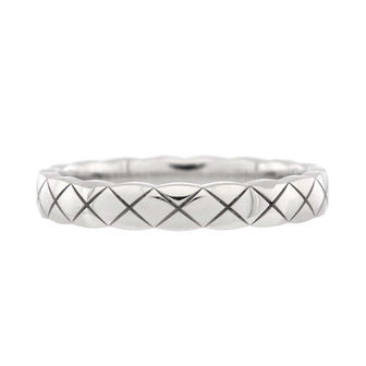 Chanel Coco Crush Ring 18K White Gold Mini