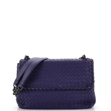 Bottega Veneta Olimpia Crossbody Bag Intrecciato Nappa Medium