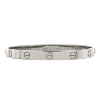 Cartier Love Bracelet 18K White Gold
