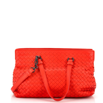 Bottega Veneta 2-Pocket Convertible Tote Intrecciato Nappa Medium