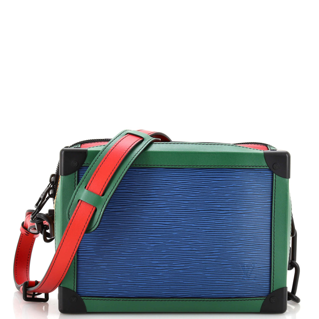 Louis Vuitton Soft Trunk Bag Colorblock Epi Leather Multicolor