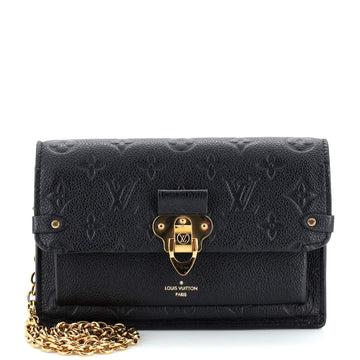 Louis Vuitton Vavin Chain Wallet Monogram Empreinte Leather