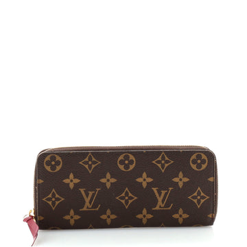 Louis Vuitton Clemence Wallet Monogram Canvas