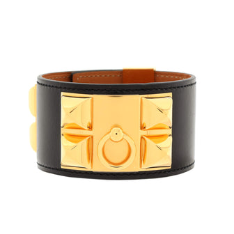 Hermes Collier de Chien Bracelet Leather