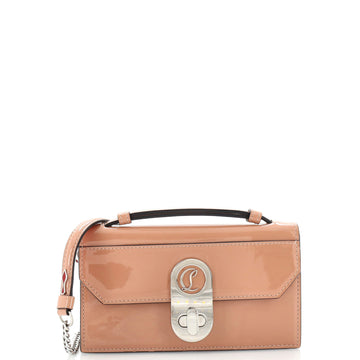 Christian Louboutin Elisa Baguette Bag Patent Small