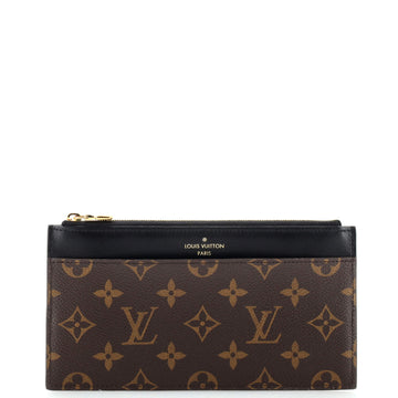 Louis Vuitton Slim Purse Monogram Canvas