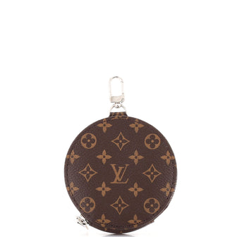 Louis Vuitton Multi Pochette Accessoires Round Coin Purse Monogram Canvas