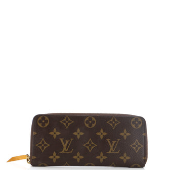 Louis Vuitton Clemence Wallet Monogram Canvas