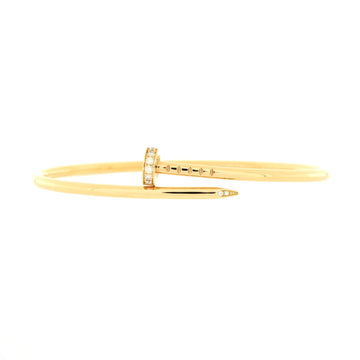 Cartier Juste un Clou Bracelet 18K Yellow Gold with Diamonds Small
