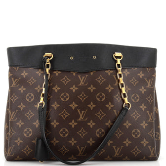 Louis Vuitton Pallas Shopper Monogram Canvas and Calfskin