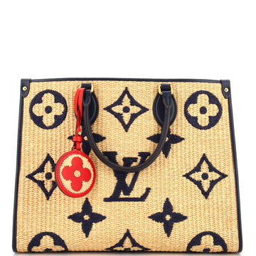 Louis Vuitton OnTheGo Tote Monogram Giant Raffia MM