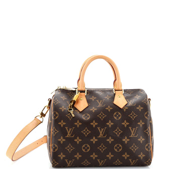 Louis Vuitton Speedy Bandouliere Bag Monogram Canvas 25