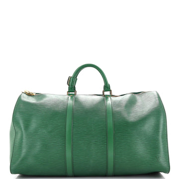 Louis Vuitton Keepall Bag Epi Leather 50