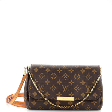 Louis Vuitton Favorite Handbag Monogram Canvas MM
