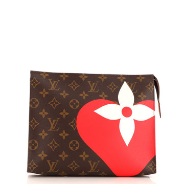 Louis Vuitton Toiletry Pouch Limited Edition Game On Monogram Canvas 26