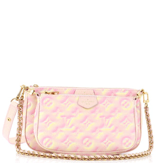 Louis Vuitton Multi Pochette Accessoires Stardust Monogram Empreinte Leather