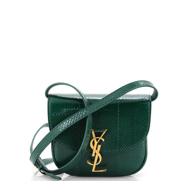 Saint Laurent Kaia Shoulder Bag Snakeskin Small
