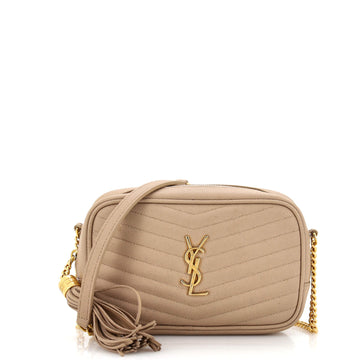 Saint Laurent Lou Camera Bag Matelasse Chevron Leather Mini