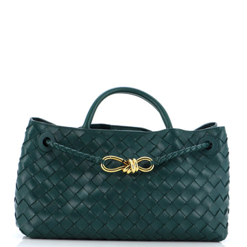 Bottega Veneta Andiamo Top Handle Bag Intrecciato Nappa Medium