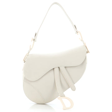 Christian Dior Ultra Matte Saddle Handbag Leather Medium