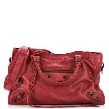 Balenciaga City Classic Studs Bag Leather Medium