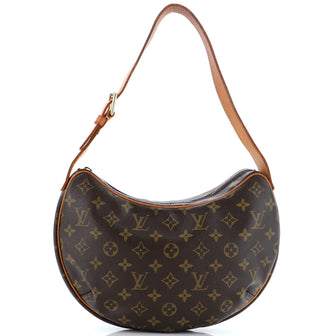 Louis Vuitton Croissant Handbag Monogram Canvas MM