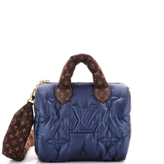 Louis Vuitton Speedy Bandouliere Bag Monogram Quilted Econyl Nylon 25