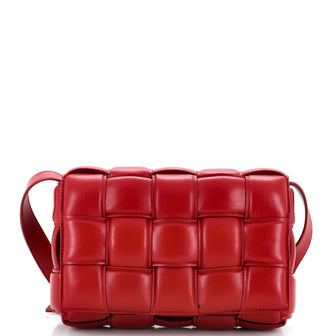 Bottega Veneta Cassette Crossbody Bag Padded Maxi Intrecciato Leather Small