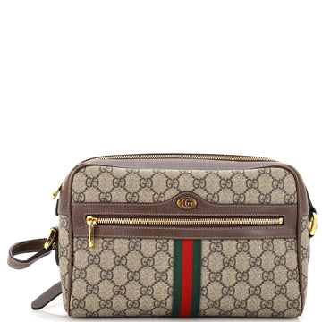 Gucci Ophidia Shoulder Bag GG Coated Canvas Small