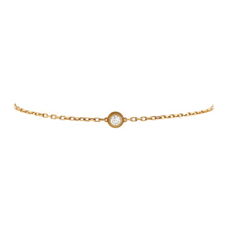 Cartier D'Amour Bracelet 18K Yellow Gold and Diamond