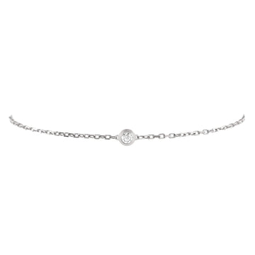 Cartier D'Amour Bracelet 18K White Gold and Diamond Small