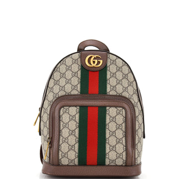 Gucci Ophidia Backpack GG Coated Canvas Small