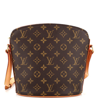Louis Vuitton Drouot Handbag Monogram Canvas