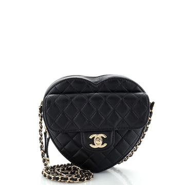 Chanel CC in Love Heart Bag Quilted Lambskin