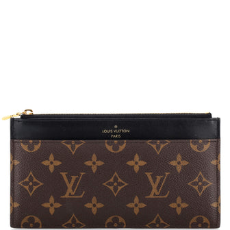 Louis Vuitton Slim Purse Monogram Canvas