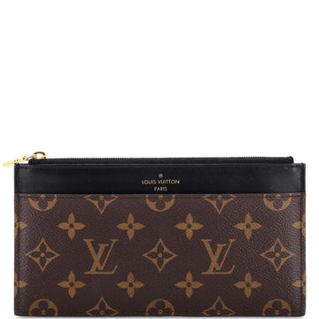 Louis Vuitton Slim Purse Monogram Canvas