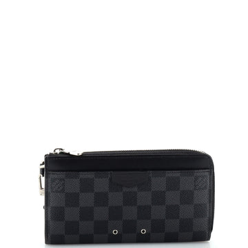 Louis Vuitton Zippy Dragonne Wallet Damier Graphite