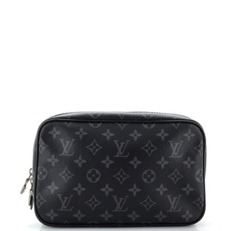Louis Vuitton Toiletry Pouch Monogram Eclipse Canvas GM