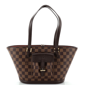 Louis Vuitton Manosque Handbag Damier PM