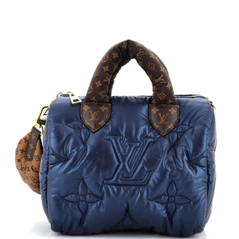 Louis Vuitton Speedy Bandouliere Bag Monogram Quilted Econyl Nylon 25