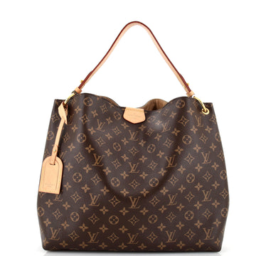 Louis Vuitton Graceful Handbag Monogram Canvas MM