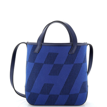 Hermes Cabas H en Biais Tote Canvas with Leather 27