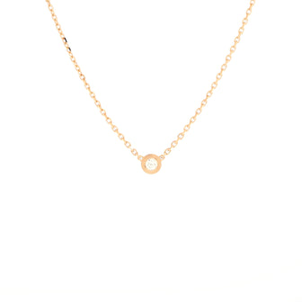 Cartier Cartier D'Amour Pendant Necklace 18K Rose Gold with Diamond XS
