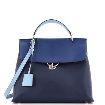 Salvatore Ferragamo Jet Set Top Handle Bag Leather Large
