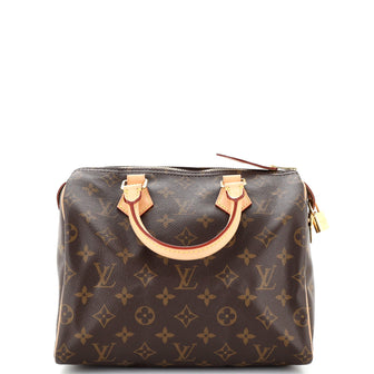 Louis Vuitton Speedy Handbag Monogram Canvas 25