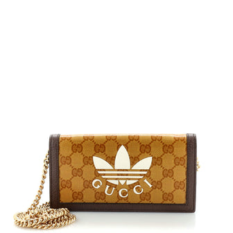 Gucci x adidas Wallet on Chain GG Coated Canvas