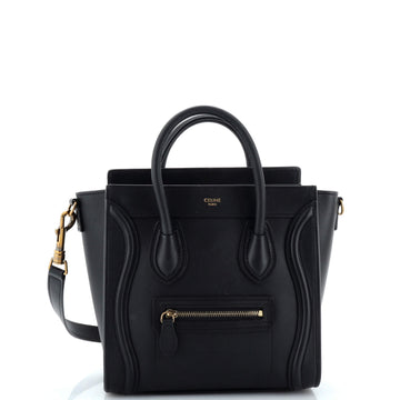Celine Luggage Bag Smooth Leather Nano
