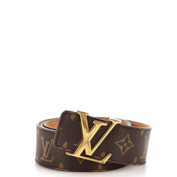 Louis Vuitton LV Initiales Belt Monogram Canvas Wide